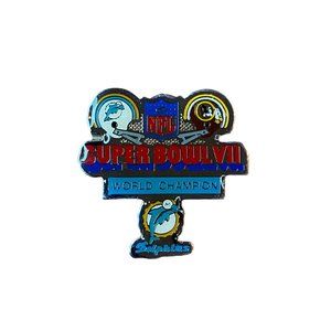 Miami Dolphins Super Bowl VII Champions Pin Washington Redskins